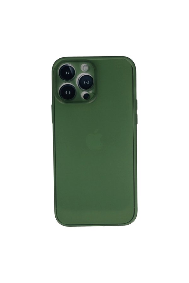 Evimdeyokyok Apple İphone 13 Pro Kılıf Pp Ultra İnce Kapak - Yeşil