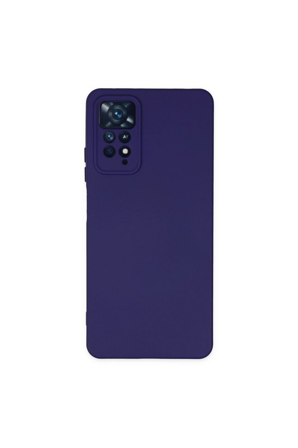 Evimdeyokyok Xiaomi Redmi Note 11 Pro Kılıf Nano İçi Kadife Silikon - Mor