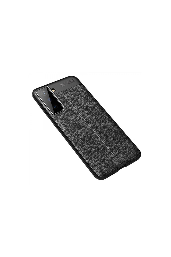 Evi̇mdeyokyok Samsung Galaxy S21 Plus Kılıf Auto Focus Kapak - Si̇yah