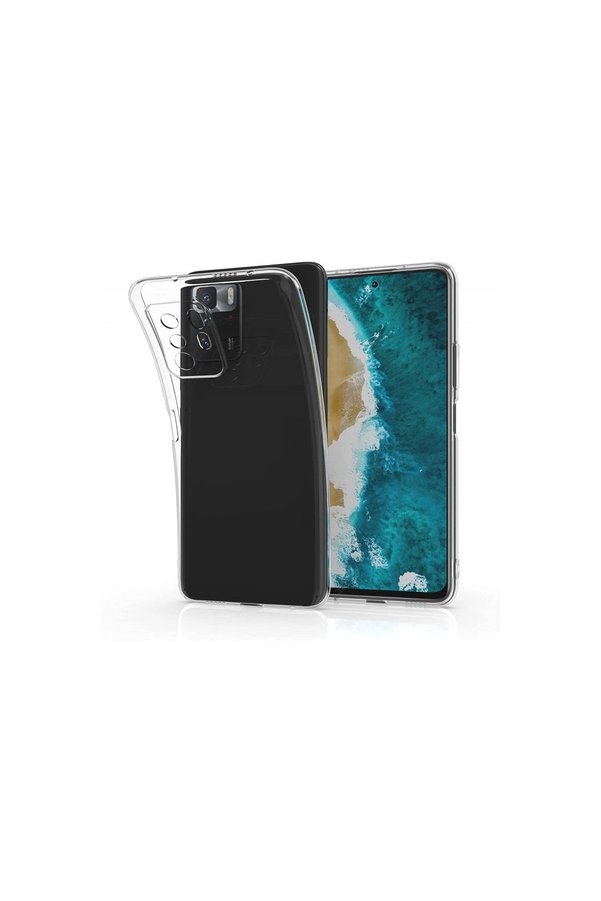 Evimdeyokyok Xiaomi Poco X3 Gt Kılıf Lüx Şeffaf Silikon