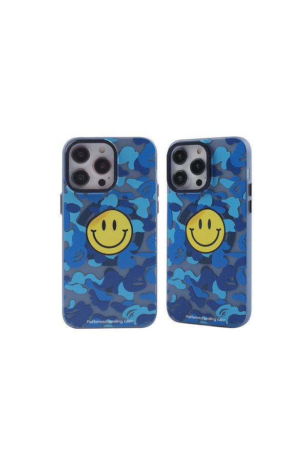 Evimdeyokyok Apple İphone 14 Pro Max Kılıf Apollo Magneticsafe Desenli Kapak - Apollo Mavi - 1