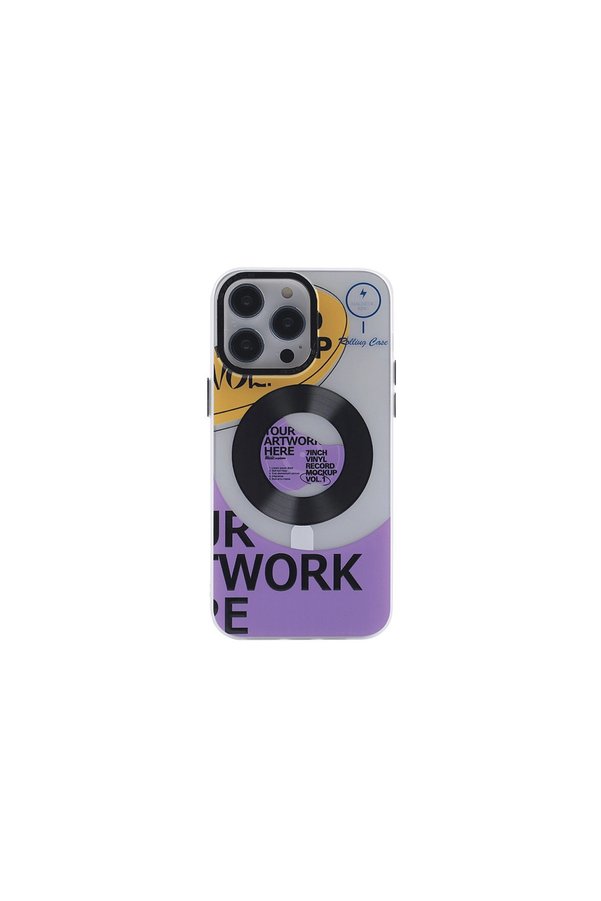 Evi̇mdeyokyok Apple İphone 12 Pro Max Kılıf Apollo Magneti̇csafe Desenli̇ Kapak - Apollo Şeffaf - 6