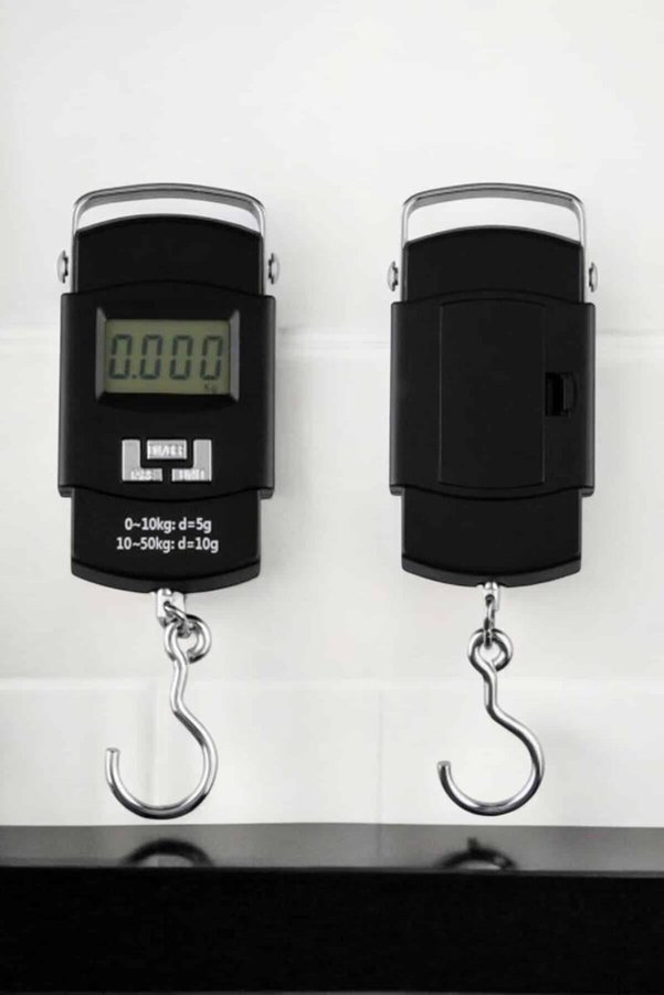 Geneloem El Terazisi Dijital Göstergeli Pilli 50 Kg Ağırlık Ölçer - Korbx1146-8834