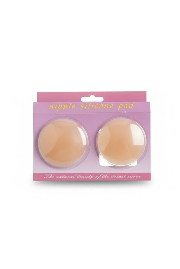 No Brand İnce Silikon Nipple Cover Görünmez Ve İz Yapmaz Tasarım - Mmmmmm3583-5091