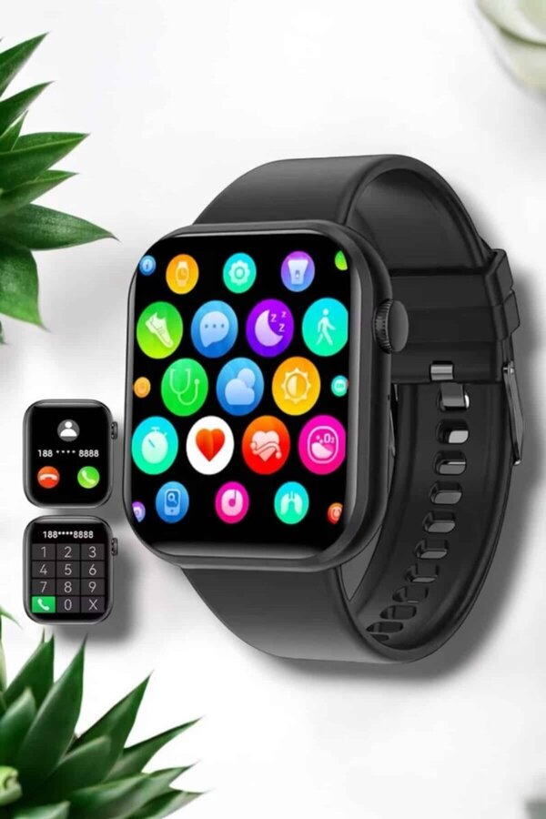 Etc Akıllı Saat İos Ve Android İle Uyumlu Şık Ve Çok Fonksiyonlu - Mmmmmm7037-1642