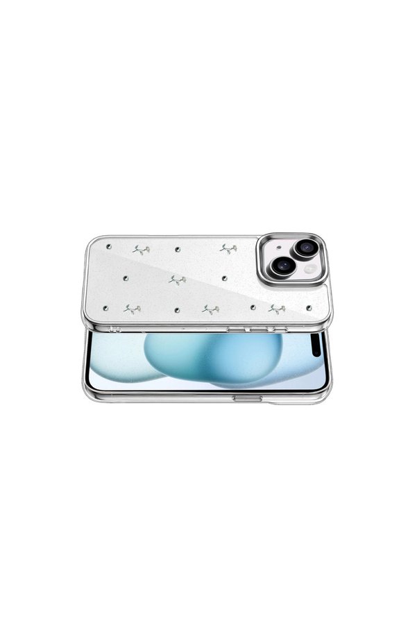 Evi̇mdeyokyok Apple İphone 15 Fi̇yonk Desenli̇ Kapak - Desen 4