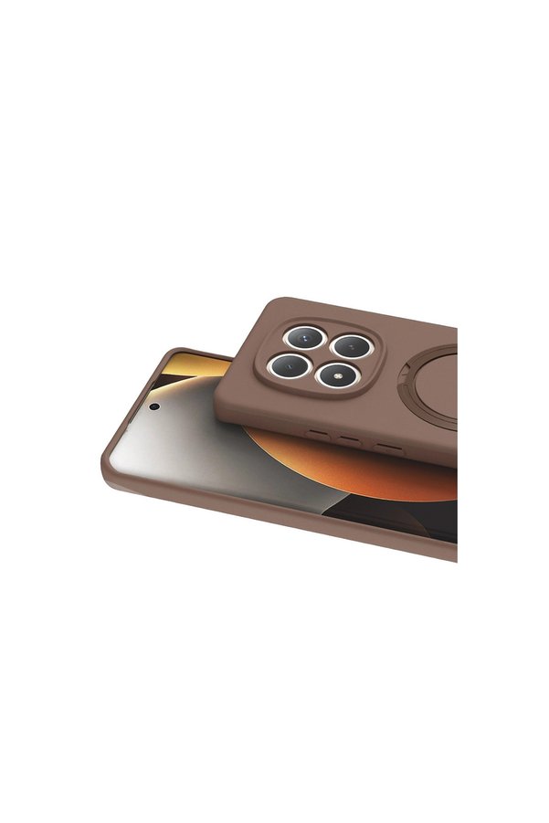 Evimdeyokyok Xiaomi Redmi Note 15 Pro 5G Regal Magsafe Standlı Kapak - Çöl Titanyum