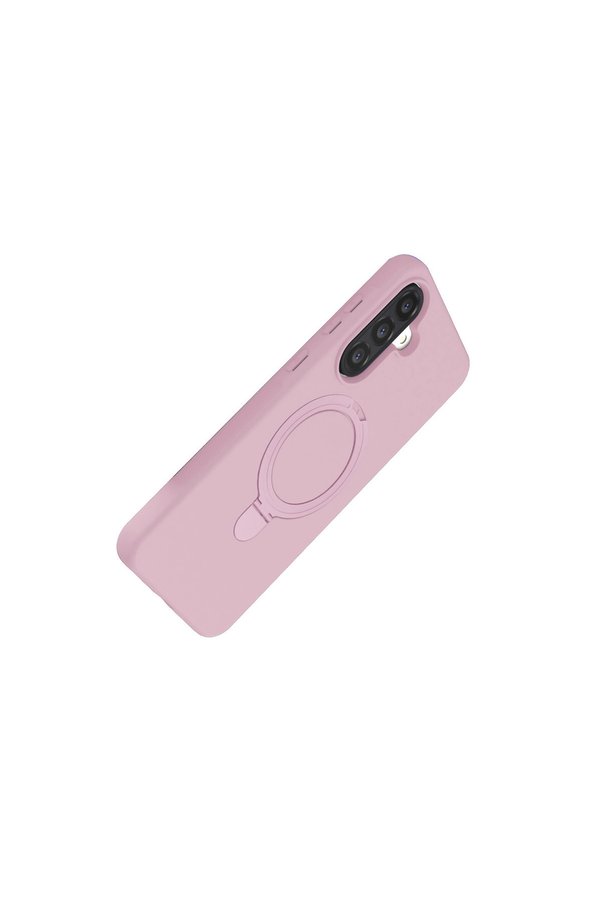 Evi̇mdeyokyok Samsung Galaxy A56 Regal Magsafe Standlı Kapak - Açık Pembe