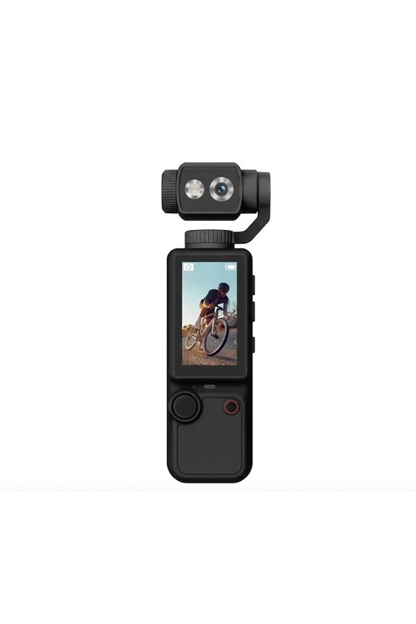 Evimdeyokyok Q8 4K Ultra Hd Taşınabilir Vlog Spor Ve Aksiyon Kamerası 2.0’’ Döndürülebilir Ips Ekran Siyah