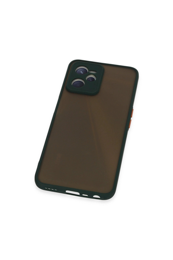 Evimdeyokyok Realme C35 Kılıf Montreal Silikon Kapak - Yeşil