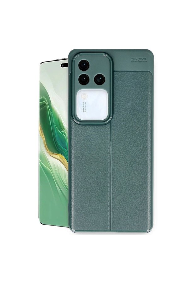 Evimdeyokyok Vivo V30 5G Kılıf Auto Focus Kapak - Koyu Yeşil