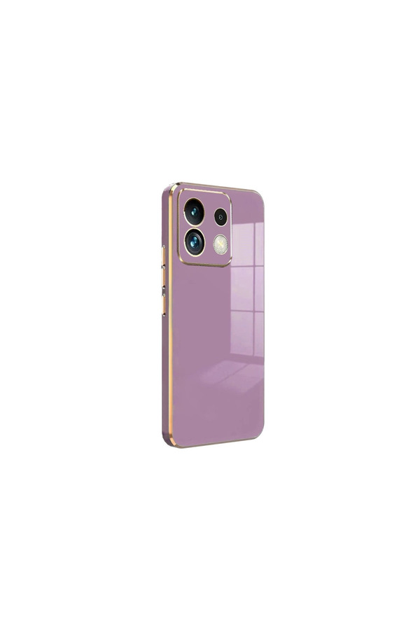 Evimdeyokyok Xiaomi Redmi Note 13 Pro 5G Kılıf Volet Silikon - Mor
