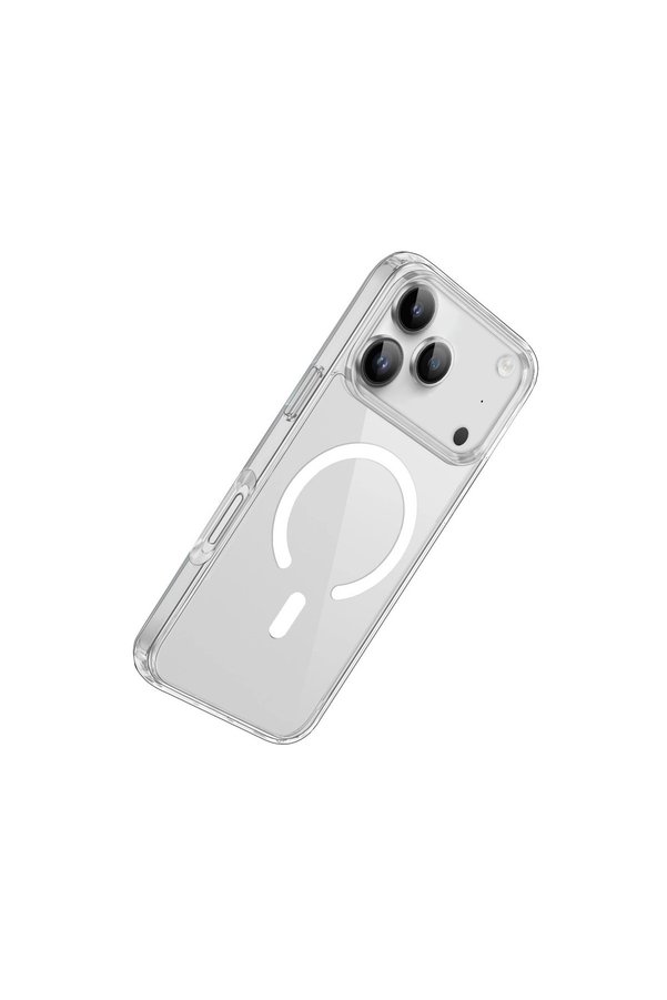 Evimdeyokyok Apple İphone 17 Pro Max Kılıf Pc Real Magsafe Kapak - Şeffaf