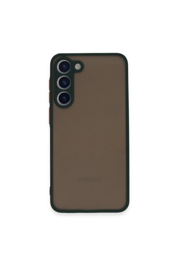Evimdeyokyok Samsung Galaxy S23 Plus Kılıf Montreal Silikon Kapak - Yeşil