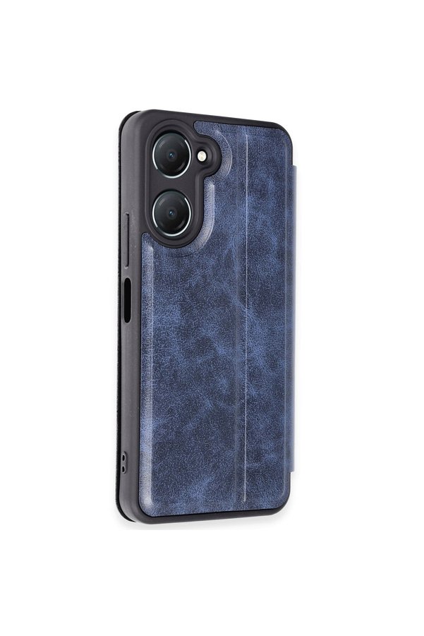 Evimdeyokyok Vivo Y18 Kılıf Flip Cover - Lacivert