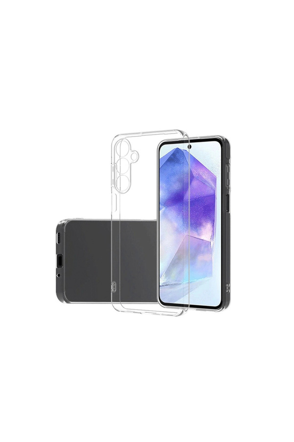 Evimdeyokyok Samsung Galaxy A16 5G Kılıf Lüx Şeffaf Silikon