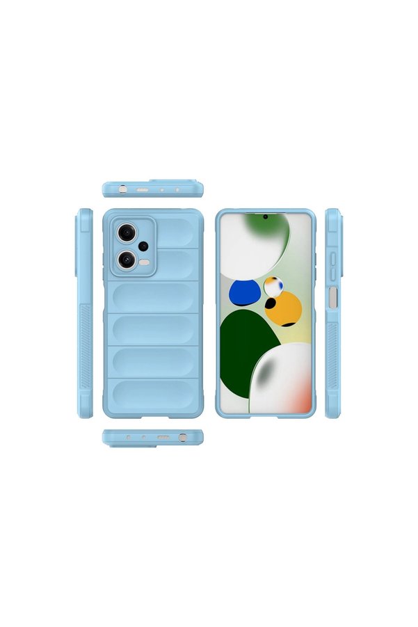 Evimdeyokyok Xiaomi Poco X5 5G Kılıf Optimum Silikon - Sky Blue