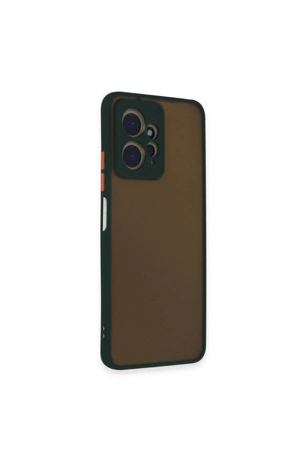Evimdeyokyok Xiaomi Redmi Note 12 4G Kılıf Montreal Silikon Kapak - Yeşil