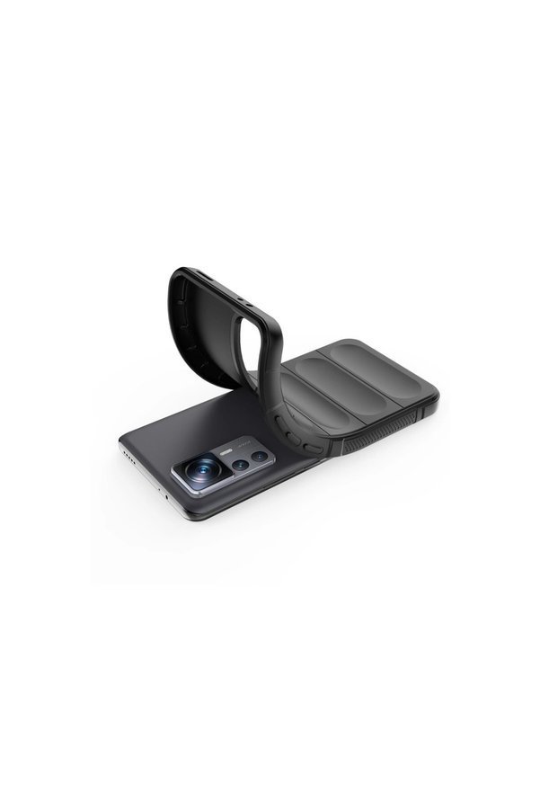 Evimdeyokyok Xiaomi Mi 12T Pro Kılıf Optimum Silikon - Siyah