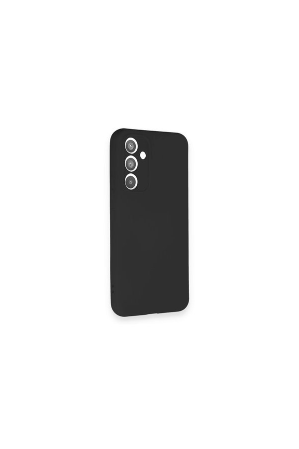 Evimdeyokyok Samsung Galaxy A34 5G Kılıf Nano İçi Kadife Silikon - Siyah
