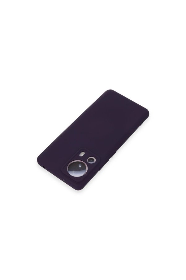 Evimdeyokyok Xiaomi Mi 13 Lite Kılıf Nano İçi Kadife Silikon - Mor