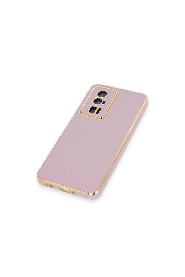 Evimdeyokyok Xiaomi Poco F5 Pro Kılıf Volet Silikon - Mor