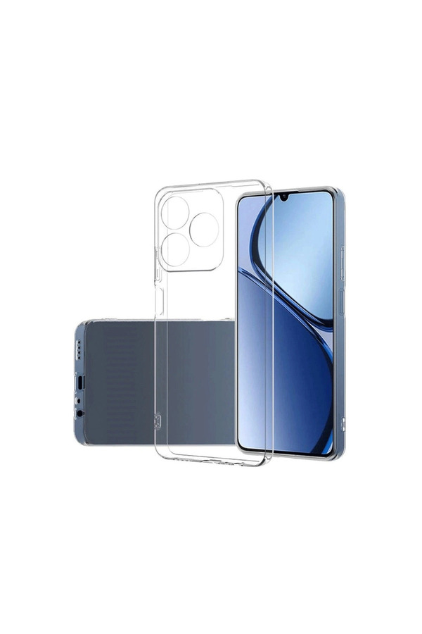 Evimdeyokyok Realme C61 Kılıf Lüx Şeffaf Silikon