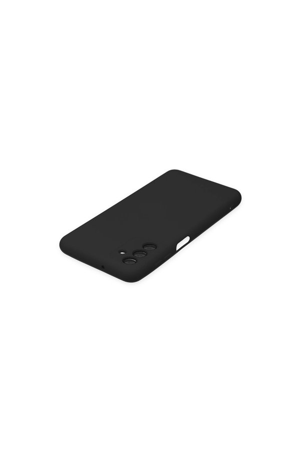 Evimdeyokyok Samsung Galaxy A04S Kılıf Nano İçi Kadife Silikon - Siyah