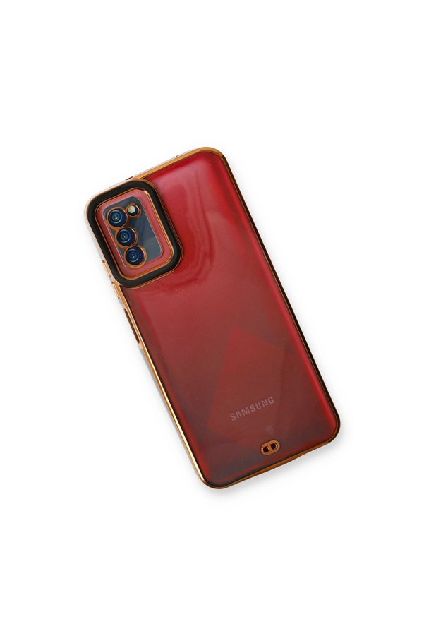 Evimdeyokyok Samsung Galaxy A03S Kılıf Liva Lens Silikon - Siyah