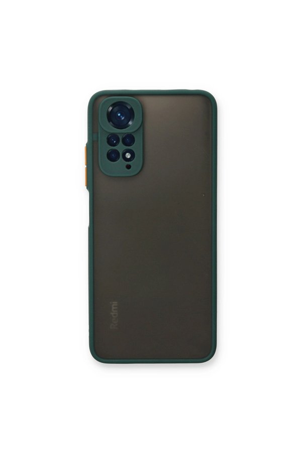 Evimdeyokyok Xiaomi Redmi Note 11 Kılıf Montreal Silikon Kapak - Yeşil