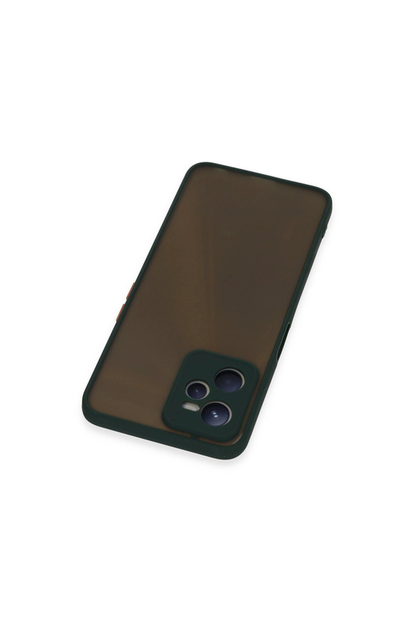 Evimdeyokyok Realme C35 Kılıf Montreal Silikon Kapak - Yeşil