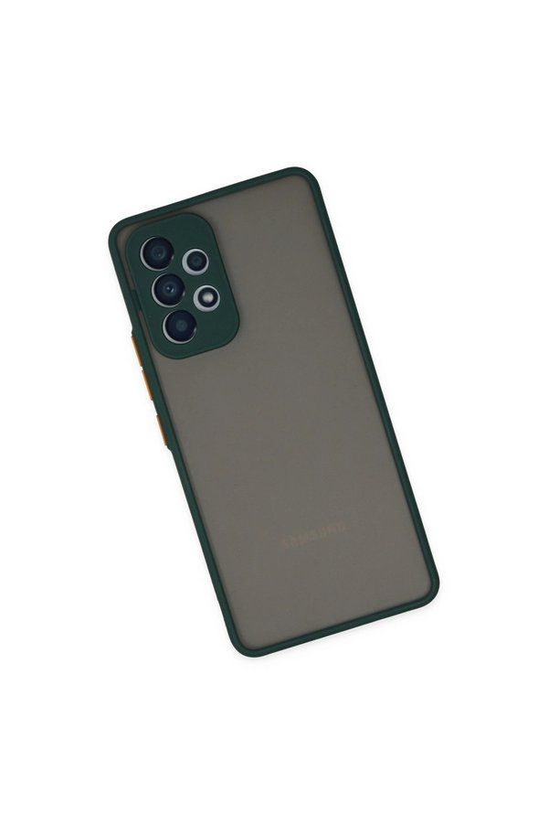 Evimdeyokyok Samsung Galaxy A73 5G Kılıf Montreal Silikon Kapak - Yeşil