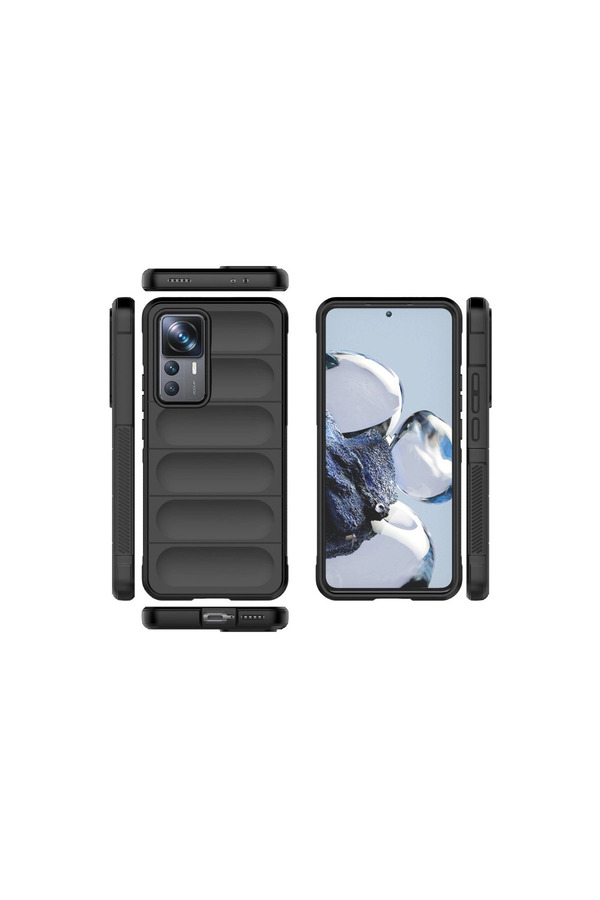 Evimdeyokyok Xiaomi Mi 12T Pro Kılıf Optimum Silikon - Siyah