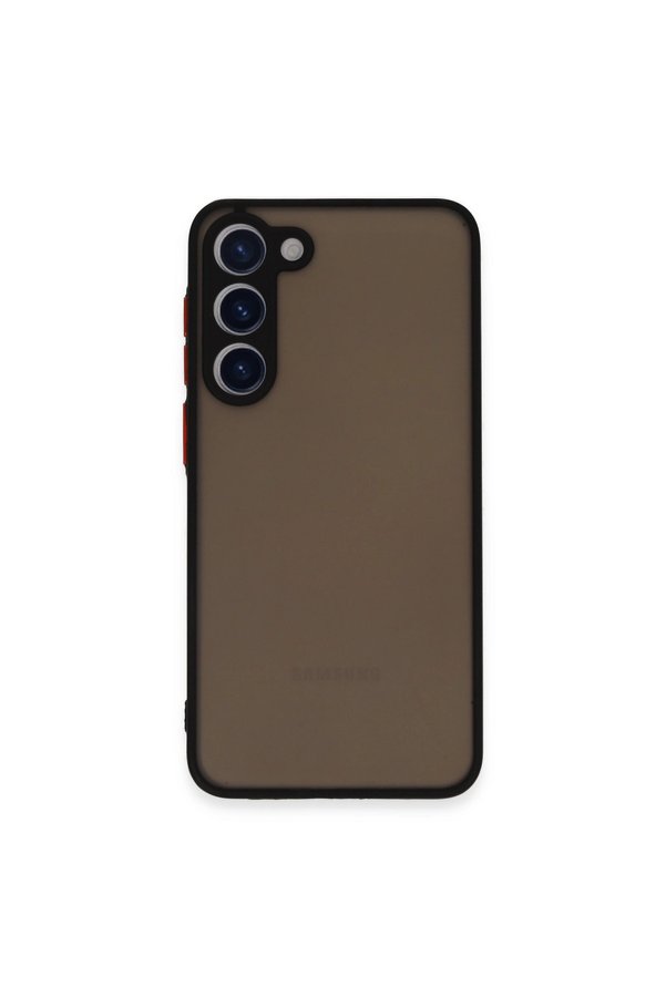 Evimdeyokyok Samsung Galaxy S23 Plus Kılıf Montreal Silikon Kapak - Siyah