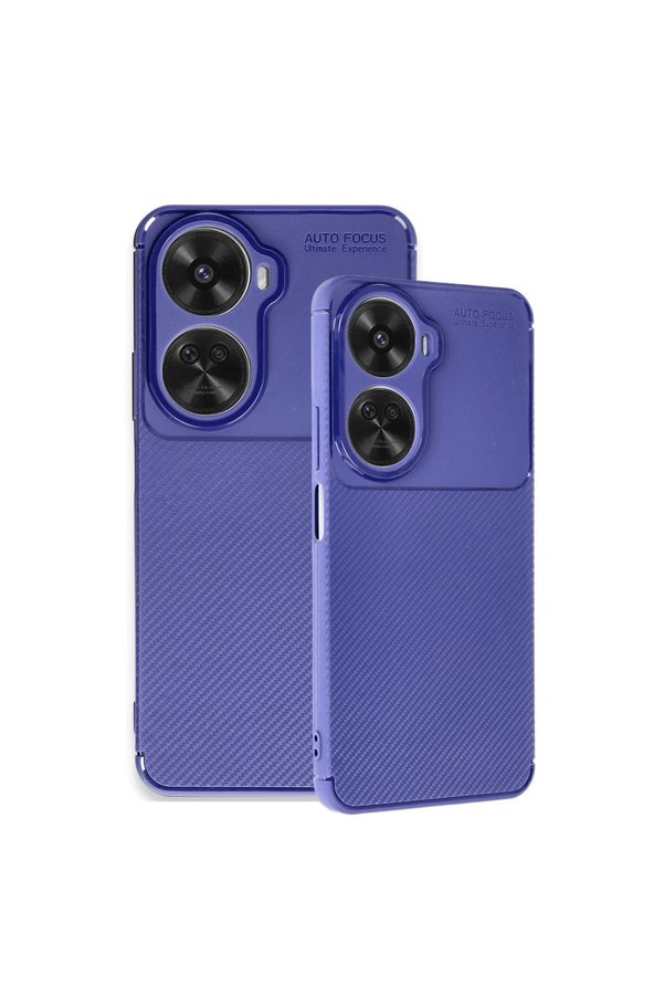 Evimdeyokyok Huawei Nova 12 Se Kılıf Auto Focus Karbon Kapak - Lacivert