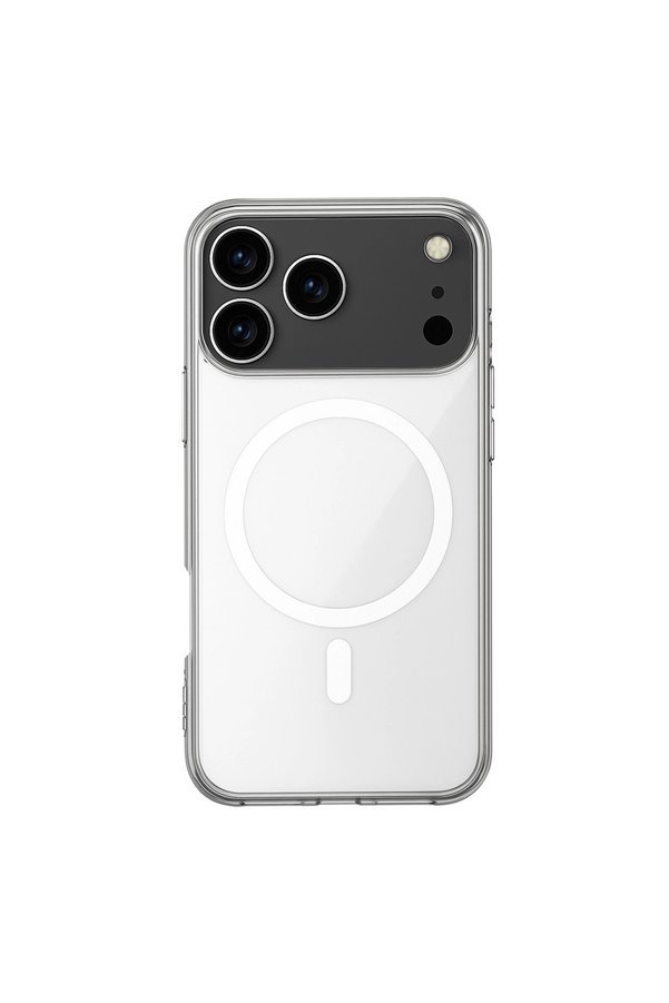 Evimdeyokyok Apple İphone 17 Pro Max Kılıf Magneticsafe Şeffaf Silikon - Şeffaf