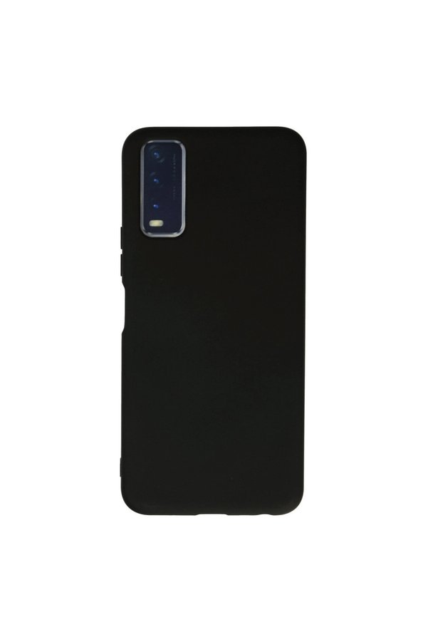 Evimdeyokyok Vivo Y11S Kılıf Nano İçi Kadife Silikon - Siyah