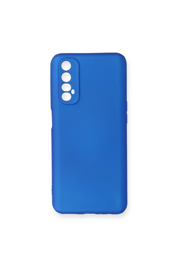 Evimdeyokyok Realme 7 Kılıf First Silikon - Mavi