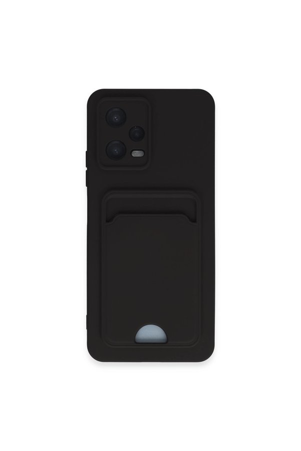 Evimdeyokyok Xiaomi Poco X5 5G Kılıf Kelvin Kartvizitli Silikon - Siyah