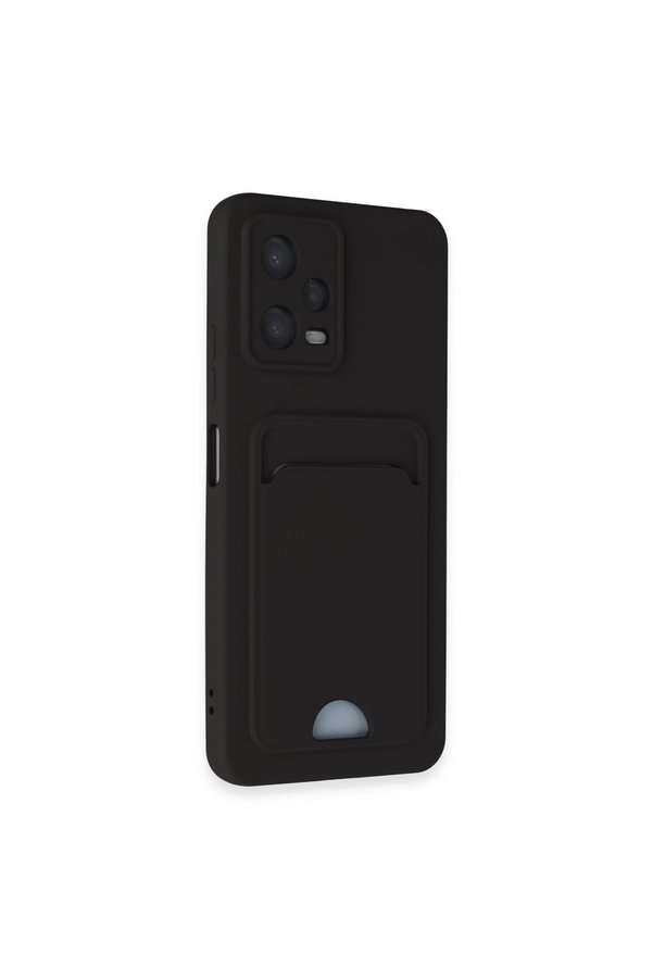 Evimdeyokyok Xiaomi Poco X5 5G Kılıf Kelvin Kartvizitli Silikon - Siyah