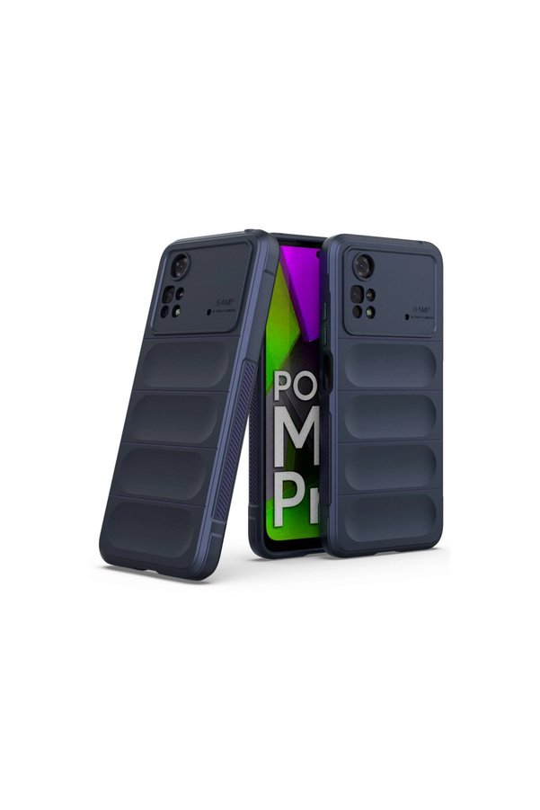 Evimdeyokyok Xiaomi Poco M4 Pro 4G Kılıf Optimum Silikon - Lacivert