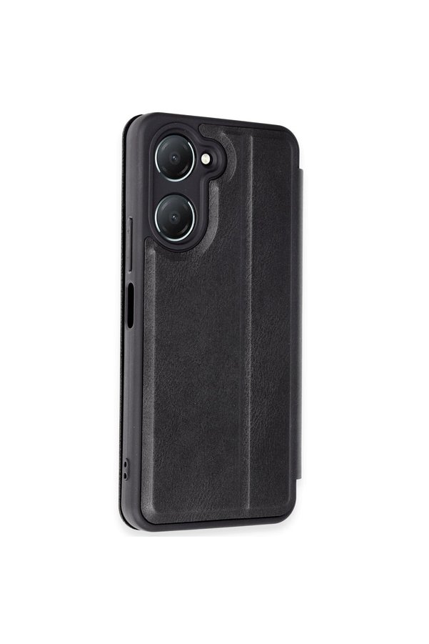 Evimdeyokyok Vivo Y18 Kılıf Flip Cover - Siyah