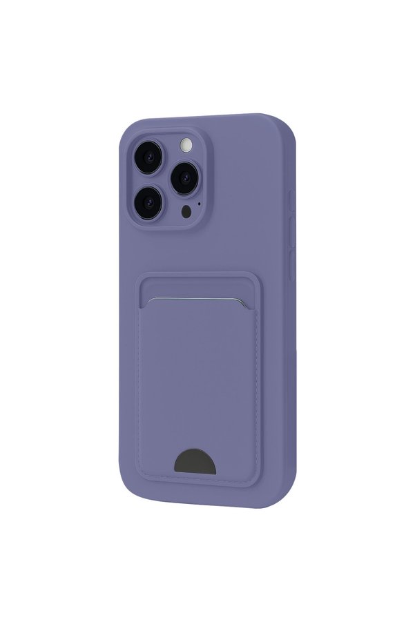 Evimdeyokyok Apple İphone 16 Pro Max Kılıf Kelvin Kartvizitli Silikon - Lila