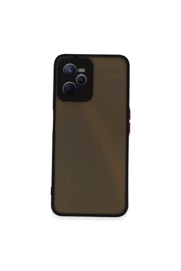 Evimdeyokyok Realme C35 Kılıf Montreal Silikon Kapak - Siyah