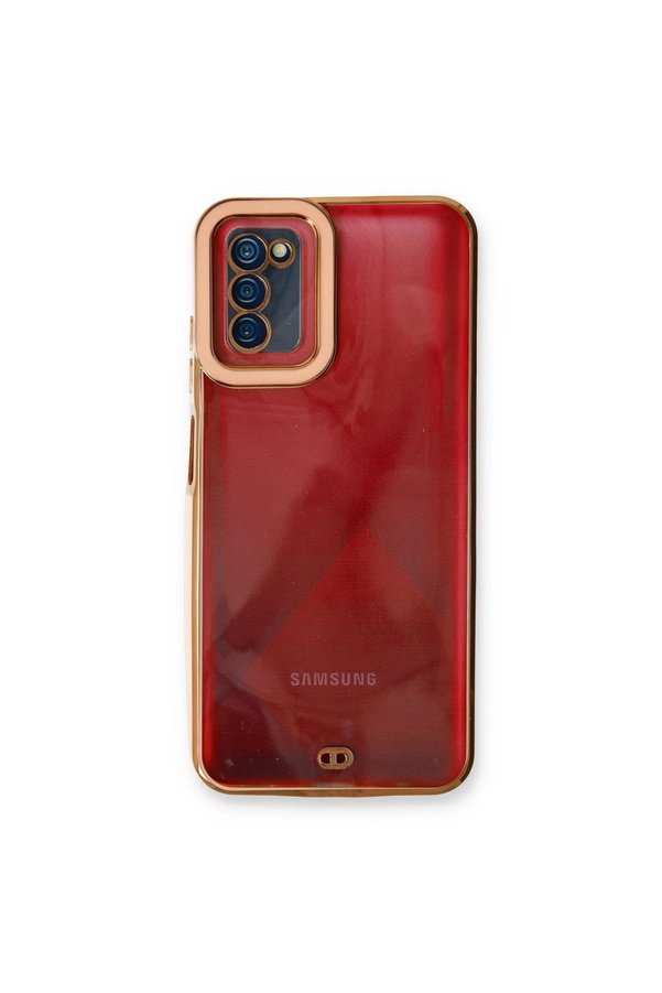 Evimdeyokyok Samsung Galaxy A03S Kılıf Liva Lens Silikon - Rose
