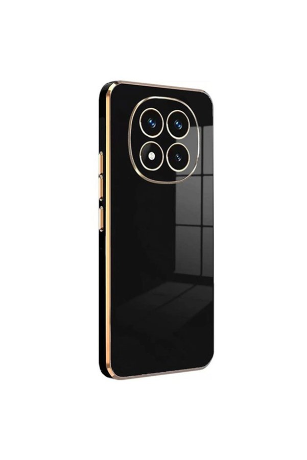 Evimdeyokyok Xiaomi Redmi Note 14 Pro 4G Kılıf Volet Silikon - Siyah