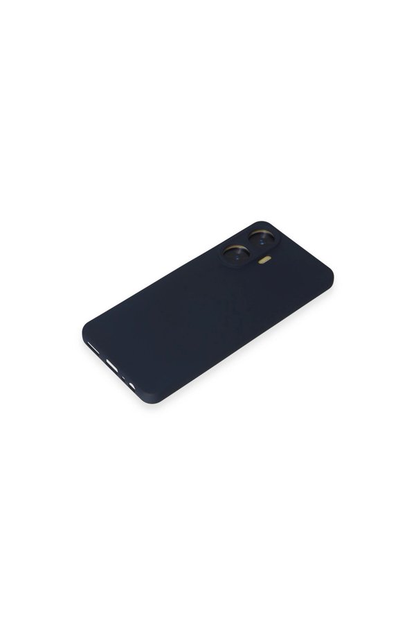 Evi̇mdeyokyok Realme C55 Kılıf Nano İçi̇ Kadi̇fe Si̇li̇kon - Laci̇vert