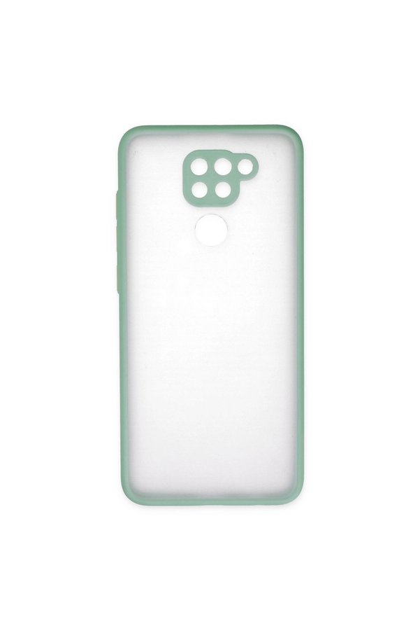 Evimdeyokyok Xiaomi Redmi Note 9 Kılıf Montreal Silikon Kapak - Turkuaz
