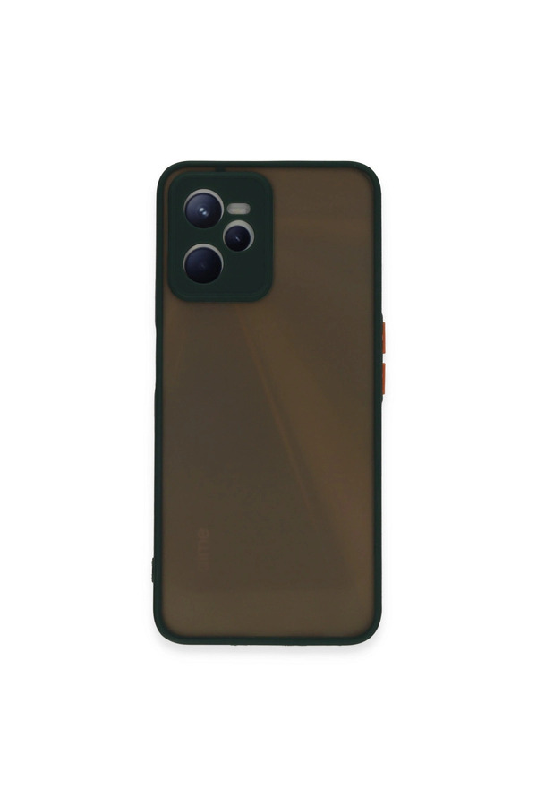 Evimdeyokyok Realme C35 Kılıf Montreal Silikon Kapak - Yeşil