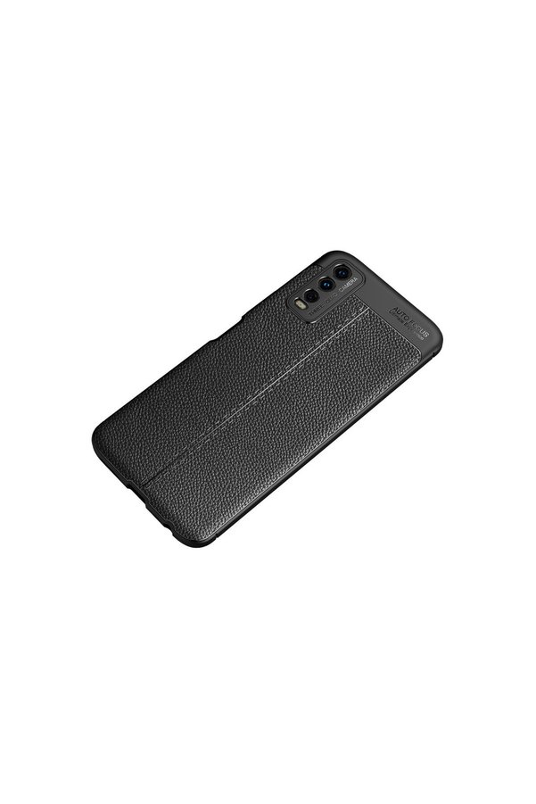 Evimdeyokyok Vivo Y11S Kılıf Auto Focus Kapak - Siyah